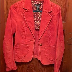 Rusty Orange Corduroy Jacket